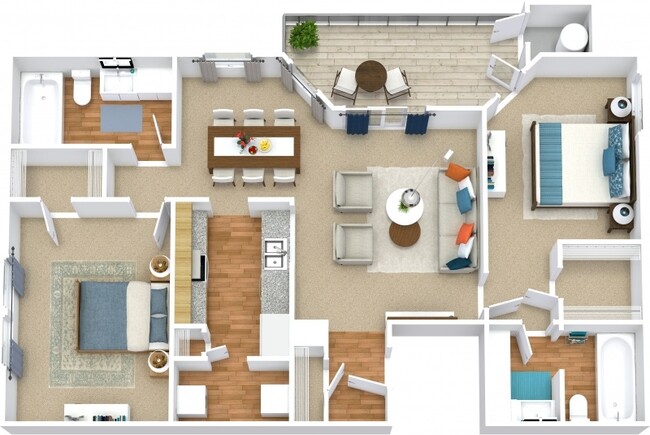 Floorplan - The Lakes at Renaissance Park