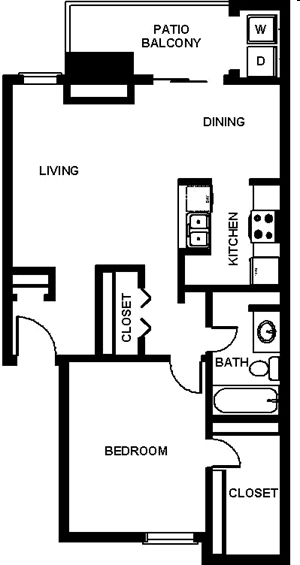 1BR/1BA - Rainy Meadows