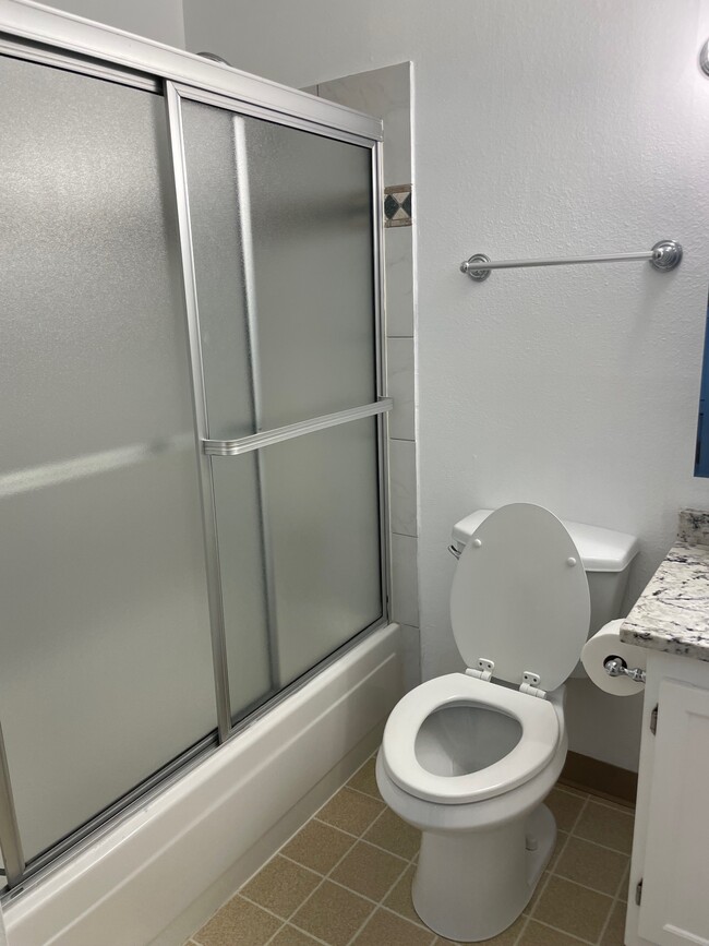 Main Bathroom Tub and Shower - 1350 Golden Cir