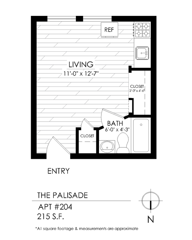 Floorplan - Palisade Apartments