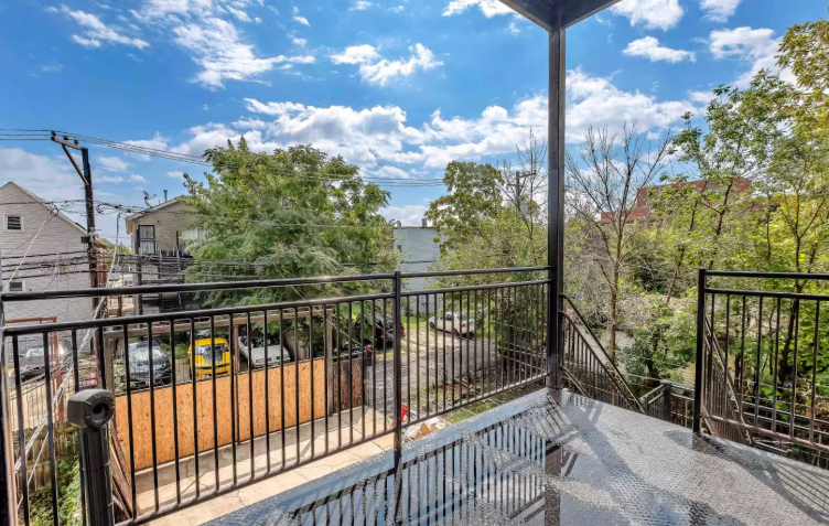 Balcony view to outside - 1353 S California Ave