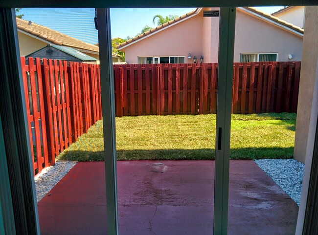 Backyard - 8742 SW 213th Terrace