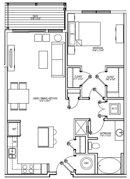 Floorplan - Vox on Two