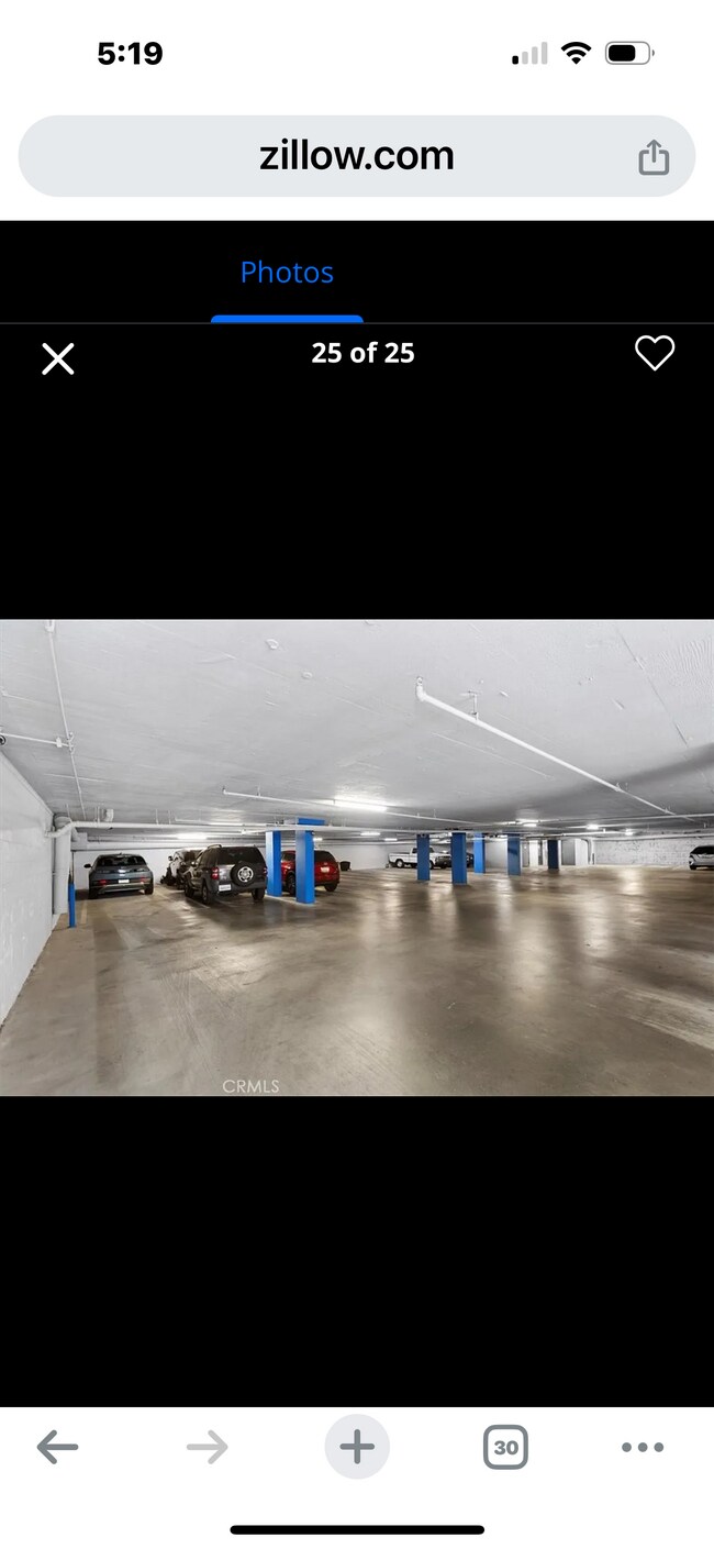 Tandem parking 2 spaces - 1355 N Sierra Bonita Ave