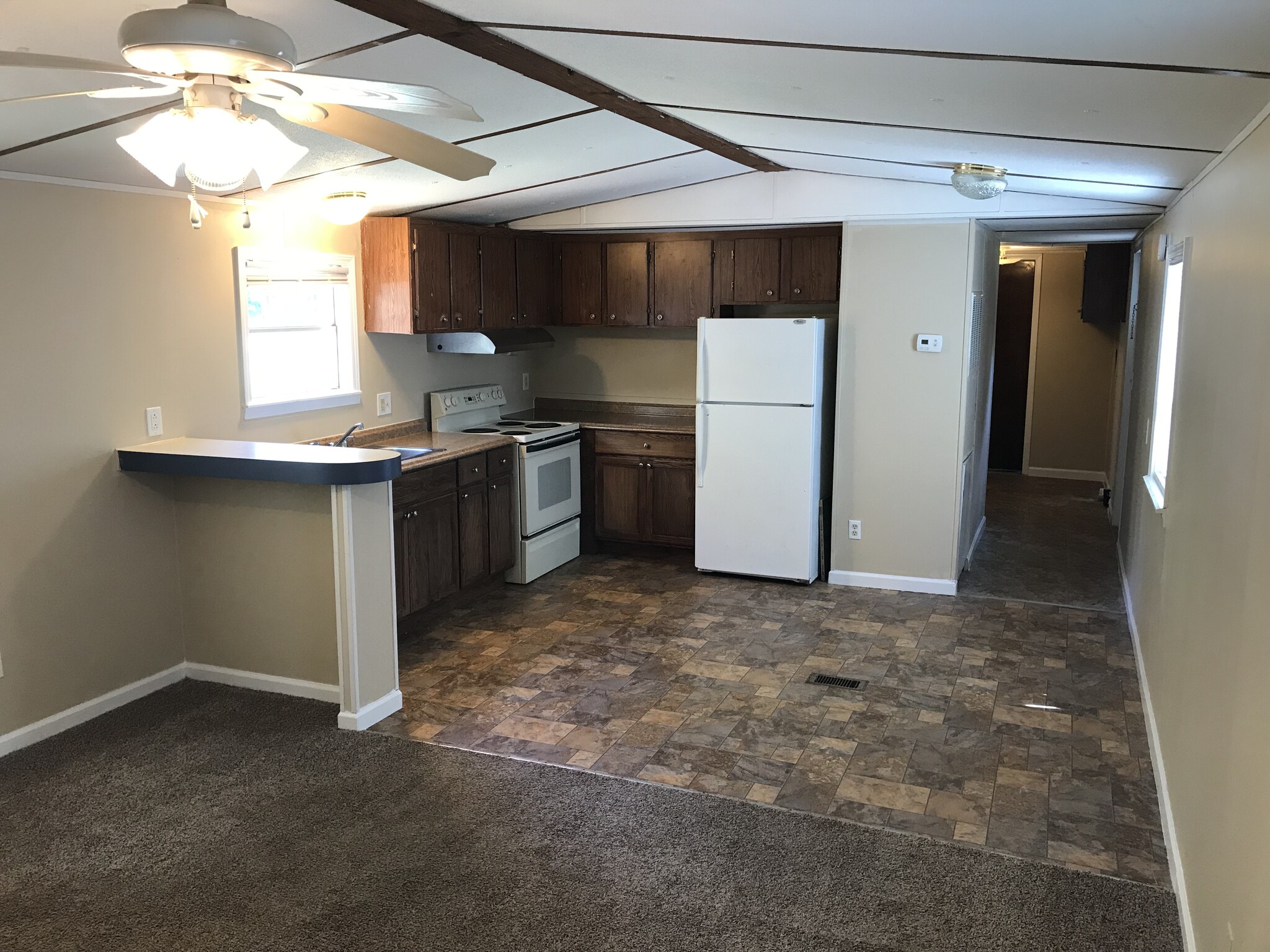 Kitchen from Living Room - 4908 Ridgecrest Rd