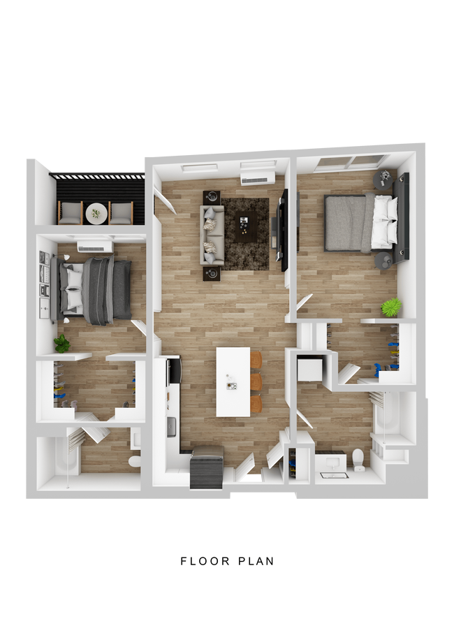 Floorplan - Hyas Point Apartments