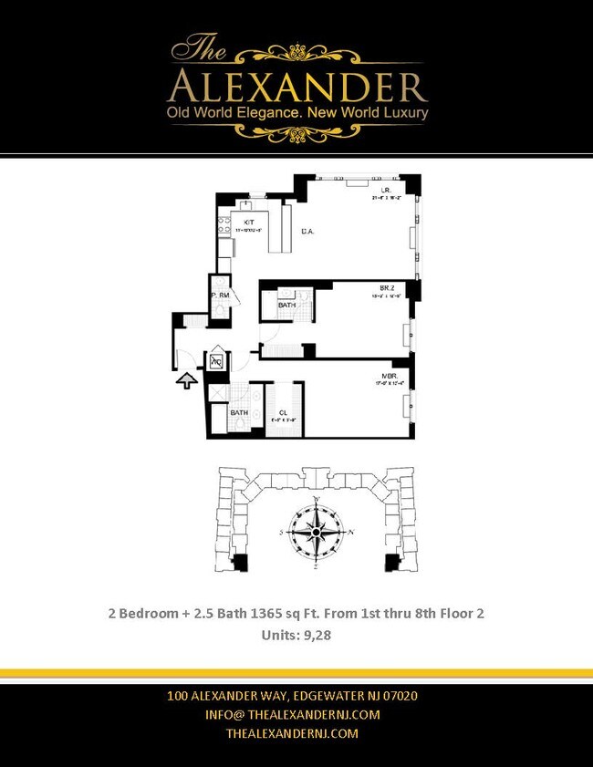 The Alexander 100 Alexander Way Edgewater NJ 07020 Apartment Finder