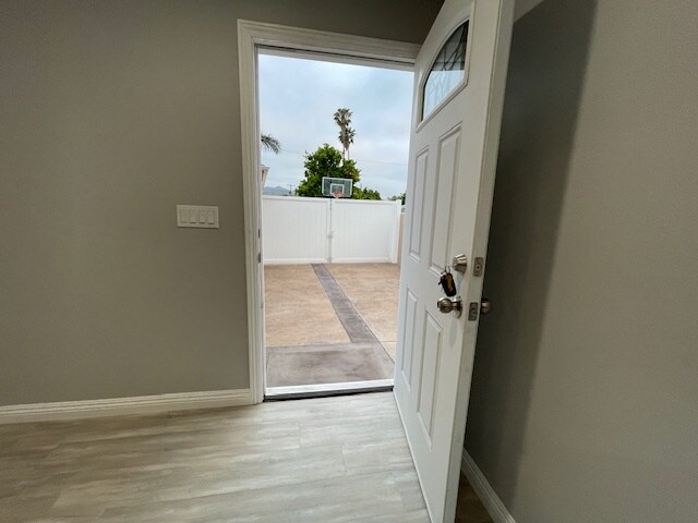 looking at front patio from door - 2615 Elizondo Ave