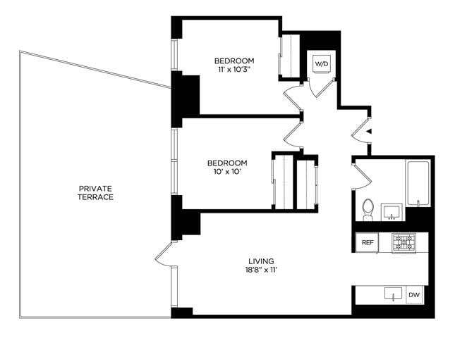 Floorplan - Lincoln at Bankside