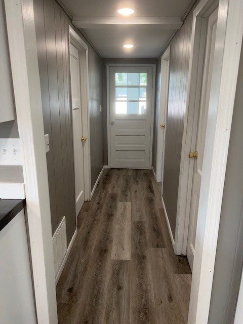 Hall to back door - 325 W Clay St