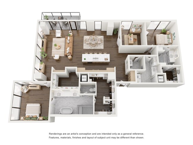 Floorplan - 700 River