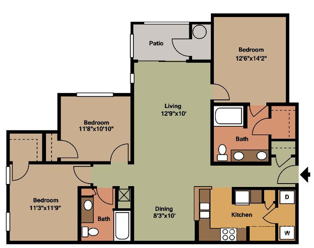 Floorplan - Ultris Courthouse Square