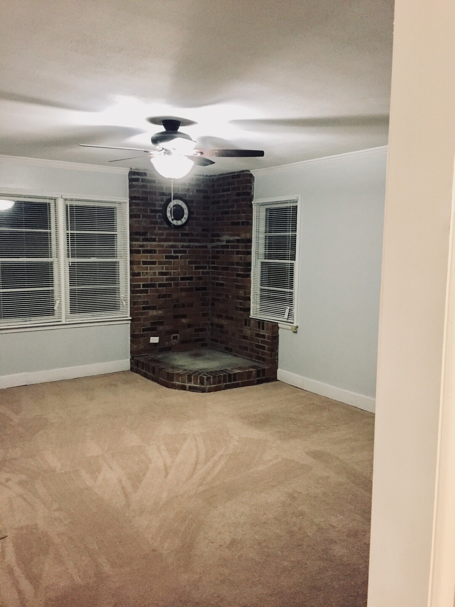 Carpet has been replaced with laminate flooring - 1030 E National Hwy