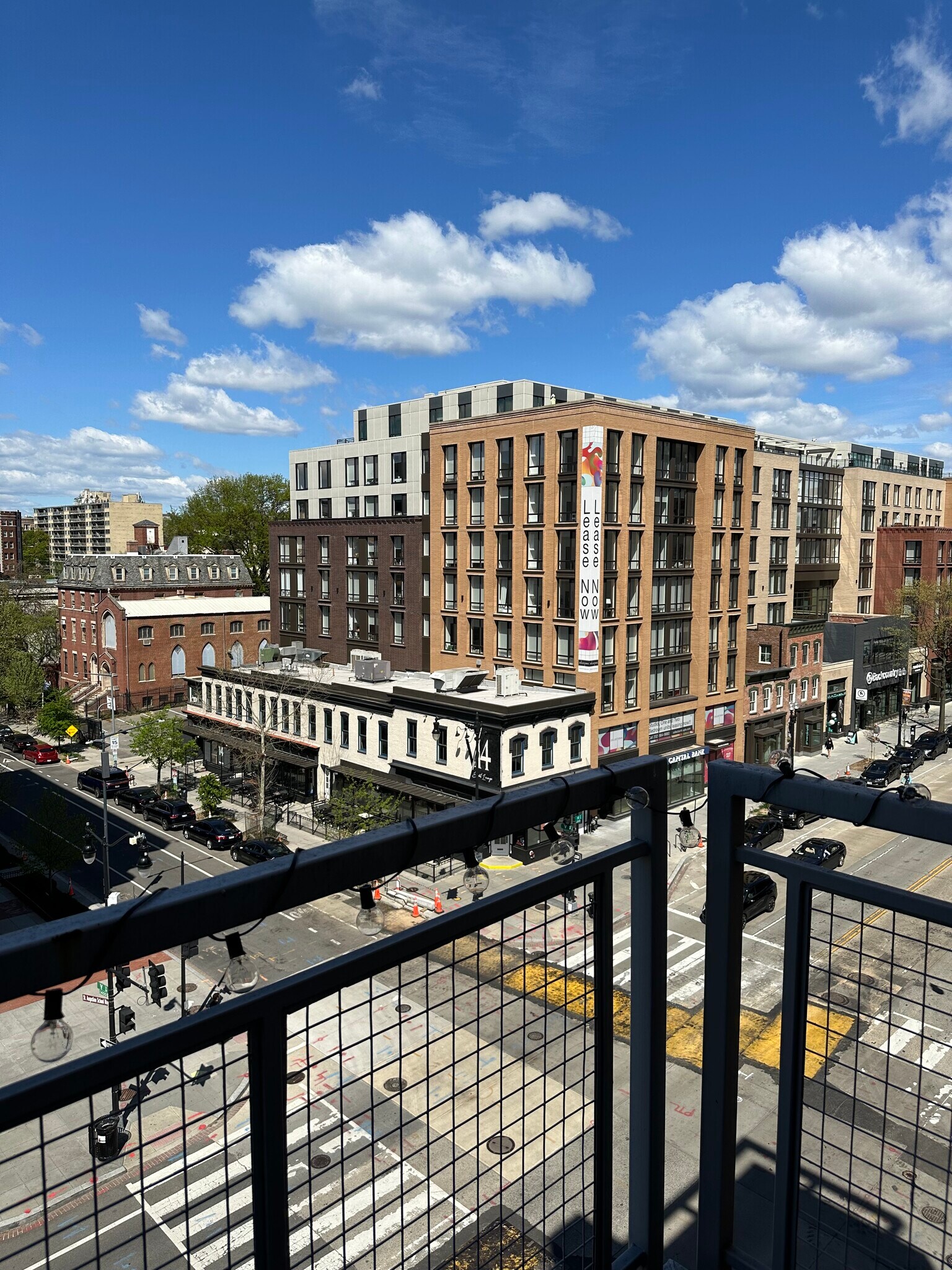 View from balcony during the day - 1390 V St NW