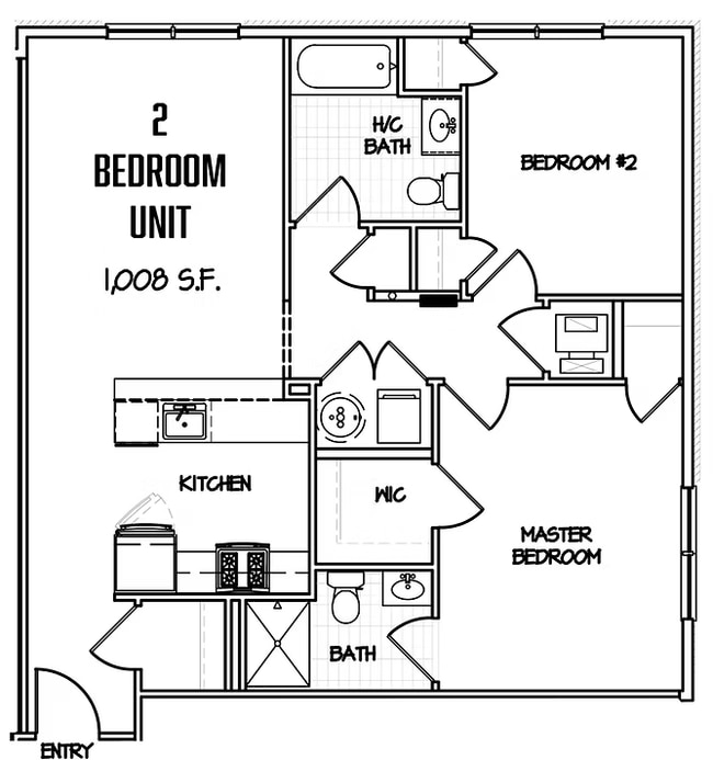 Floorplan - The Apartments at Hawk Pointe
