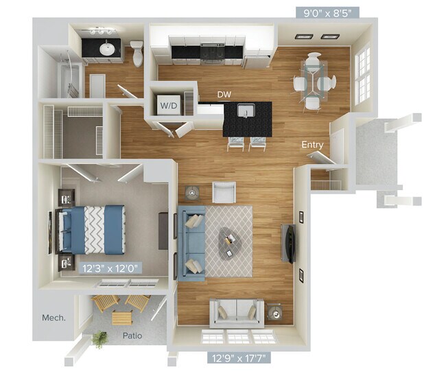 Floorplan - Avalon Somers