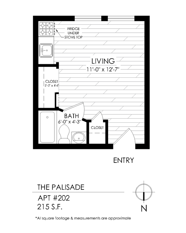 Floorplan - Palisade Apartments