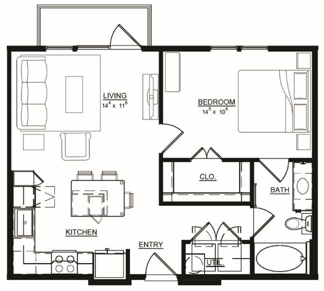 Floorplan - Mystique at University Heights