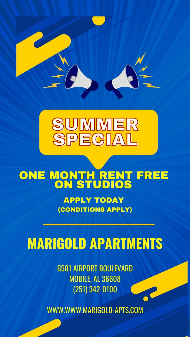Floorplan - Marigold Apartments