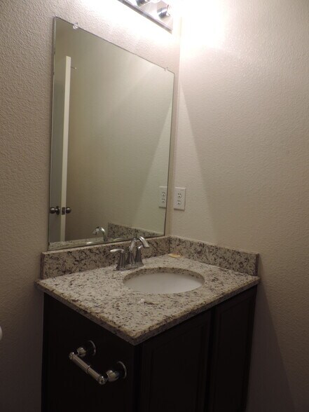 Granite countertop in second bathroom - 2605 Ranchview Dr