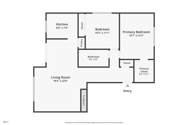 Floorplan - North Forest Apartments