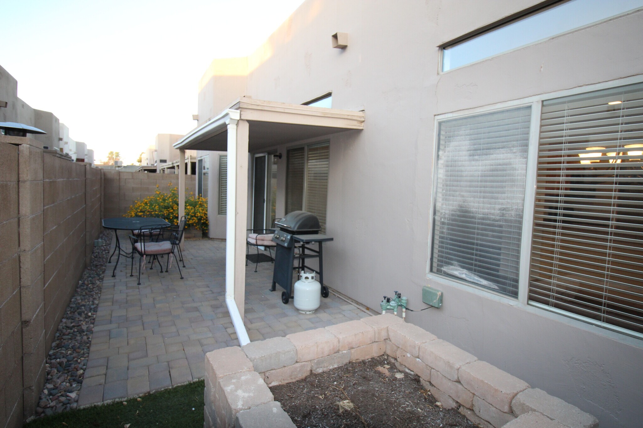 Back patio - 440 S Val Vista Dr.
