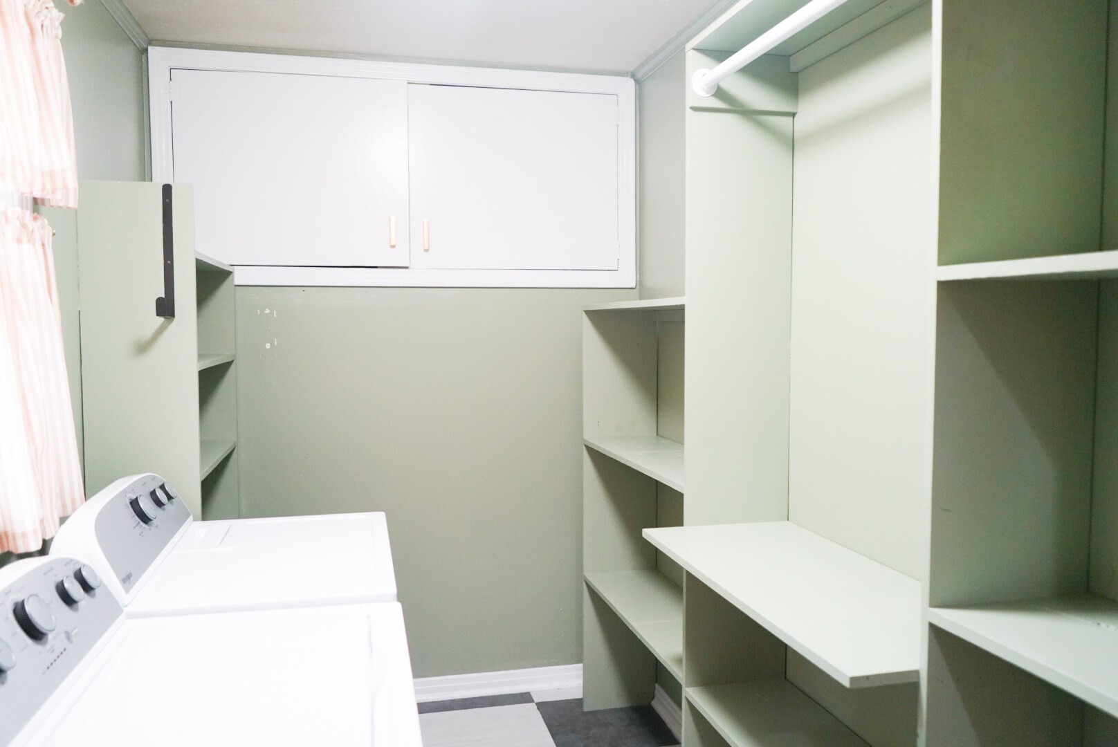 Laundry room - massive storage cabinets (white) pictured - 735 Fisk Rd