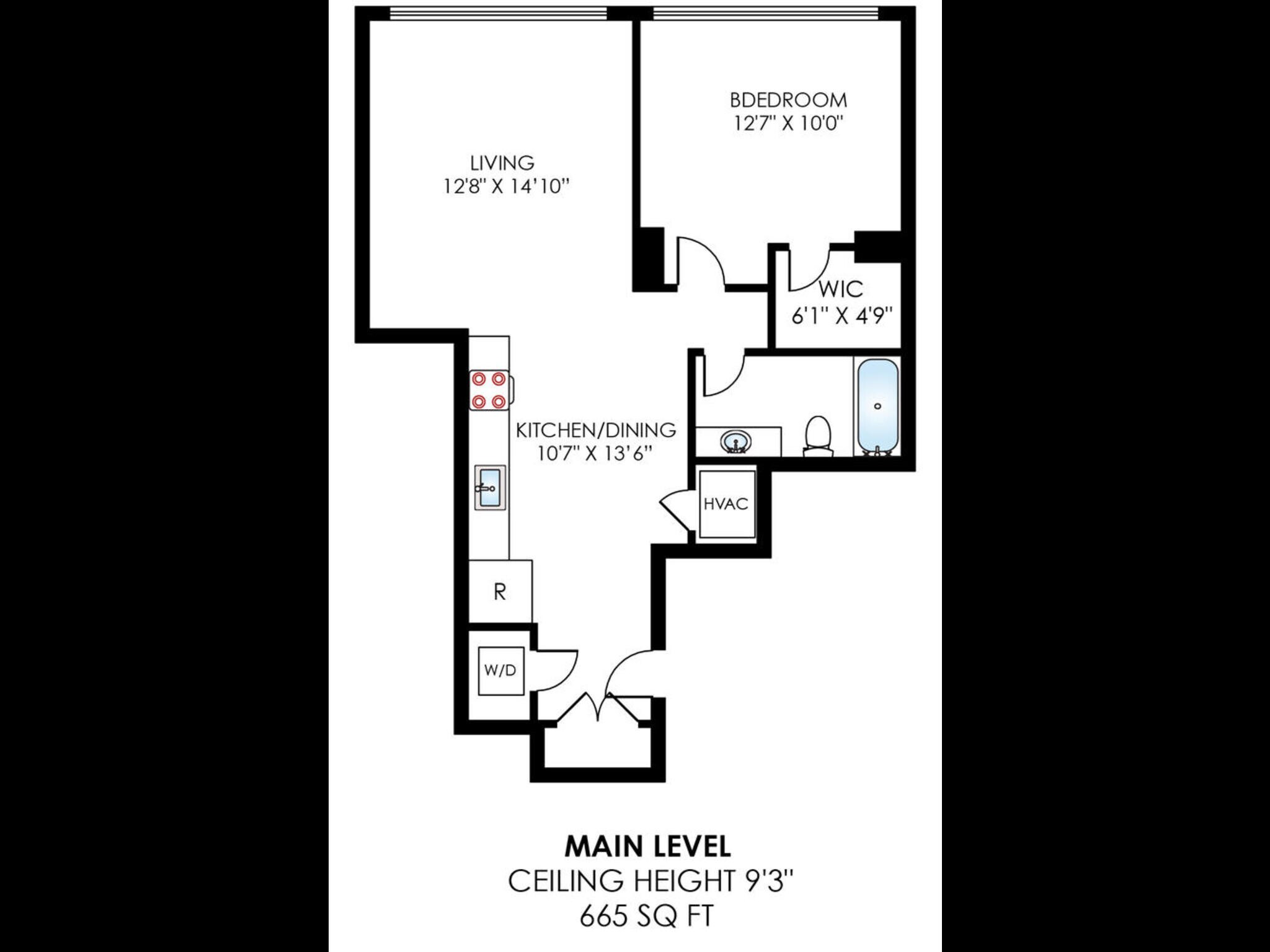 Floorplan - 2030 8th St NW
