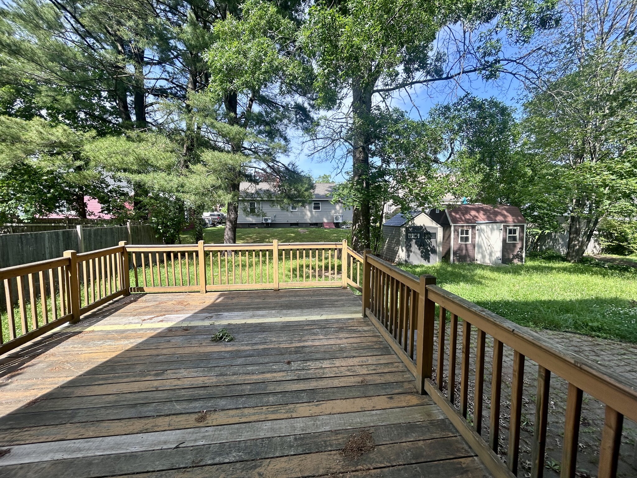Backyard Deck - 97 Pennell Ave