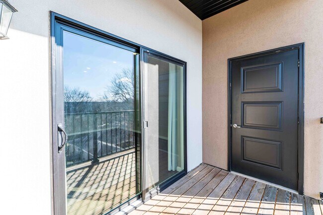 Private Balcony & Outdoor Storage Closet - Coryell Commons