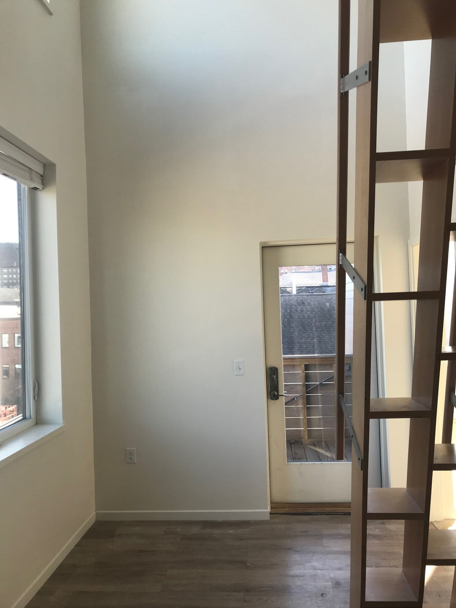 Living Room with Ladder - 60 Parris St