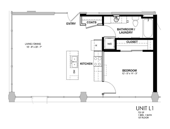 Floorplan - The Brenton Lofts