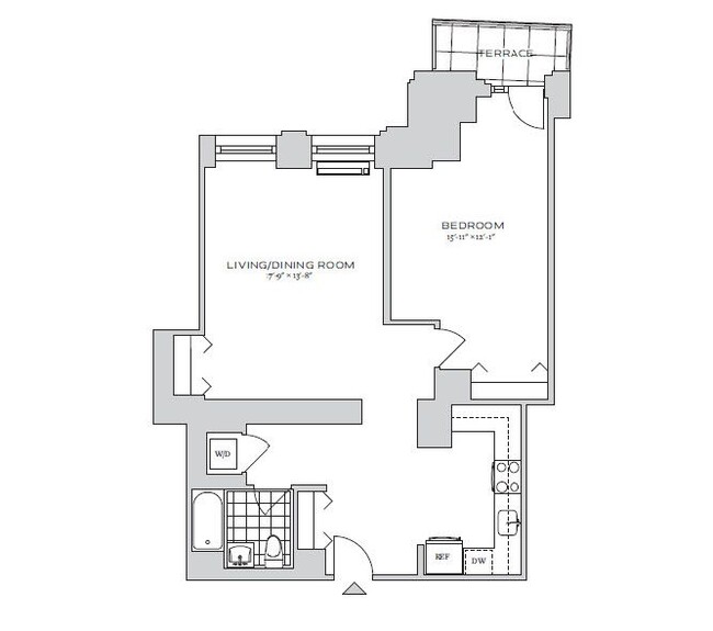 Floorplan - 70 Pine Apartments