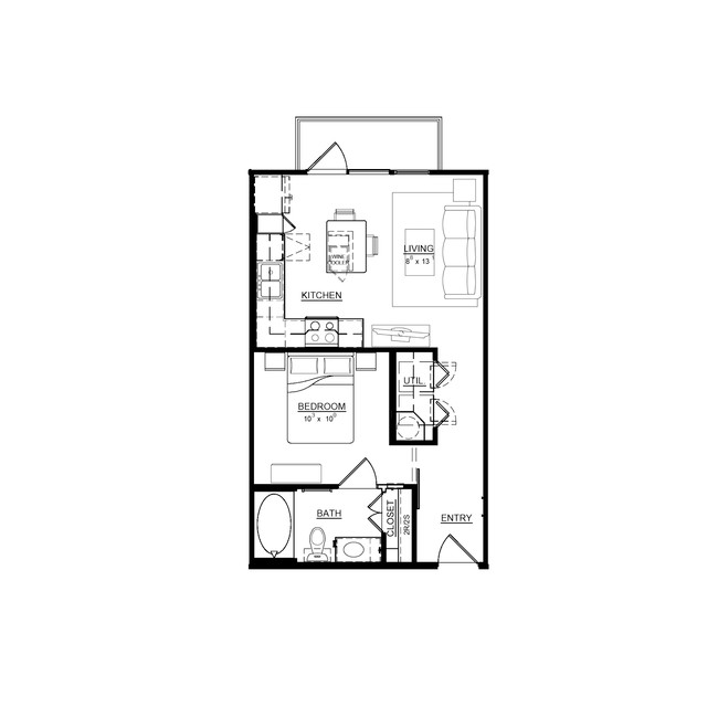 Floorplan - Magnolia on Moser