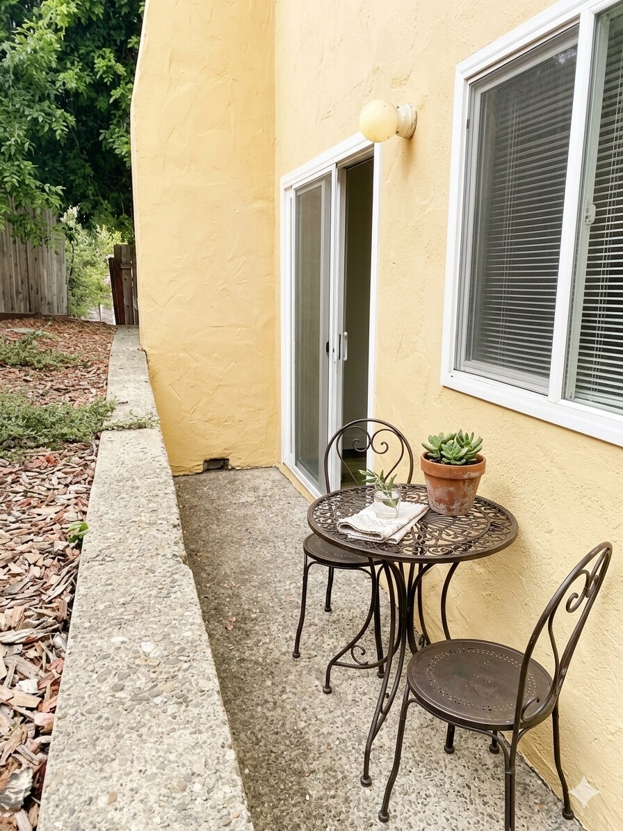 Back patio - 1366 Fredericks St