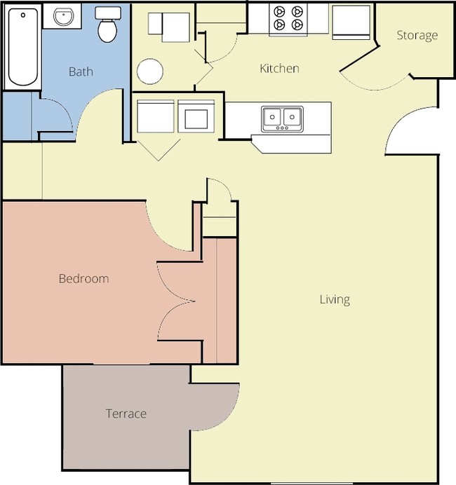 Floorplan - Tierra Antigua Apartments