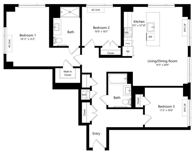 Floorplan - One East Harlem