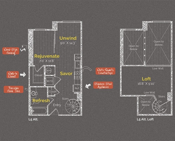 Floorplan - The Maxwell