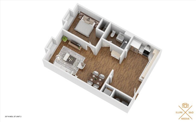 Building Photo - LUXURY 1 BED APT IN DOWNTOWN CHAMPAIGN