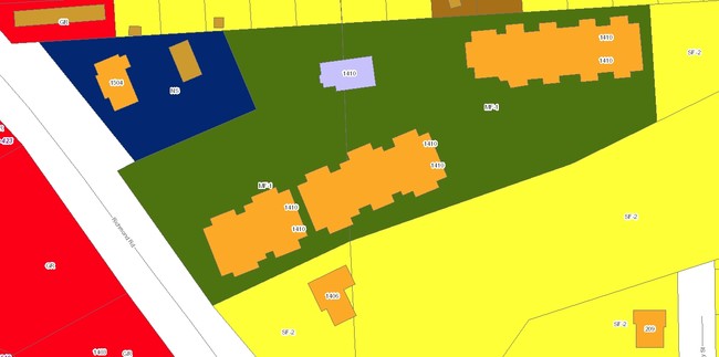 Zoning Map - Ridgewood Apartments