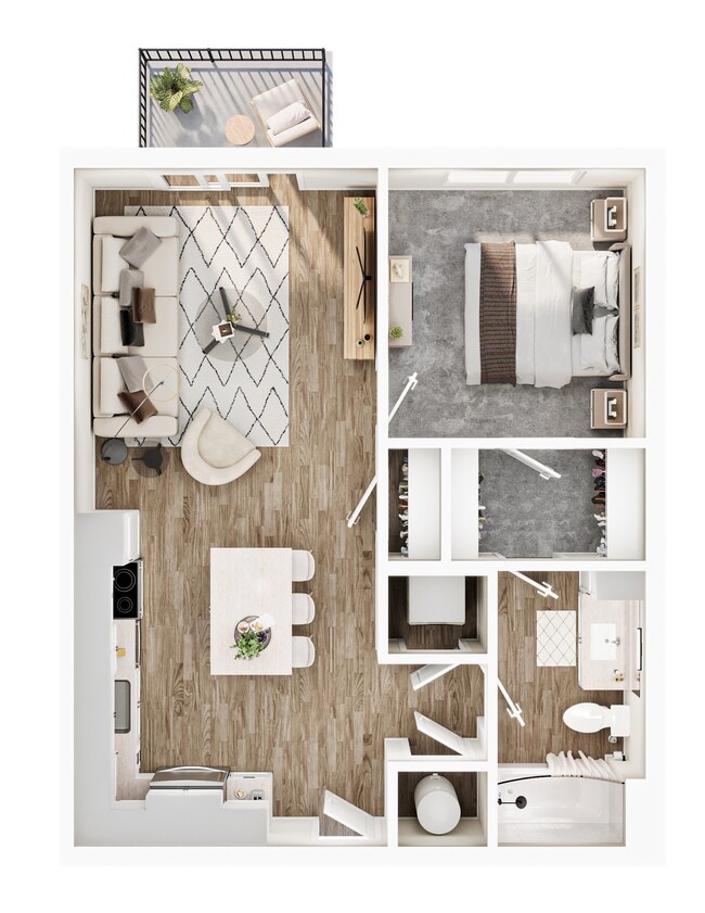 Floorplan - Square at 48  II