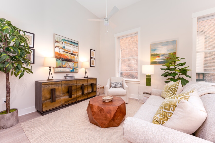 Studio Model Unit Living Room - Neel's Lofts