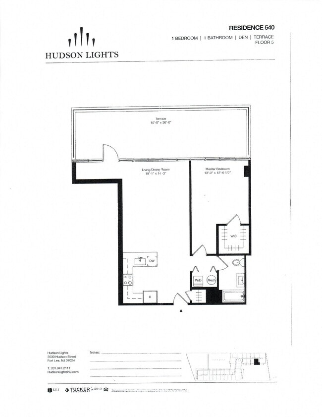 Floorplan - Hudson Lights