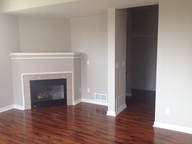 Living area with gas fireplace - 6440 Silver Mesa Dr