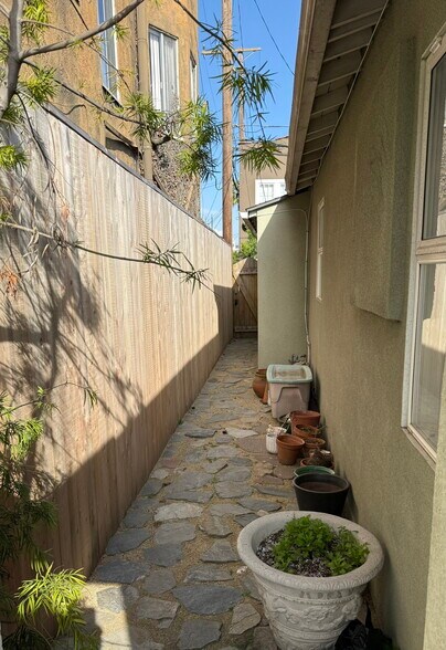 North Side of House - 710 Pacific Avenue