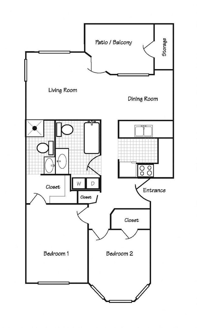 Floorplan - Gilhurst Apartments