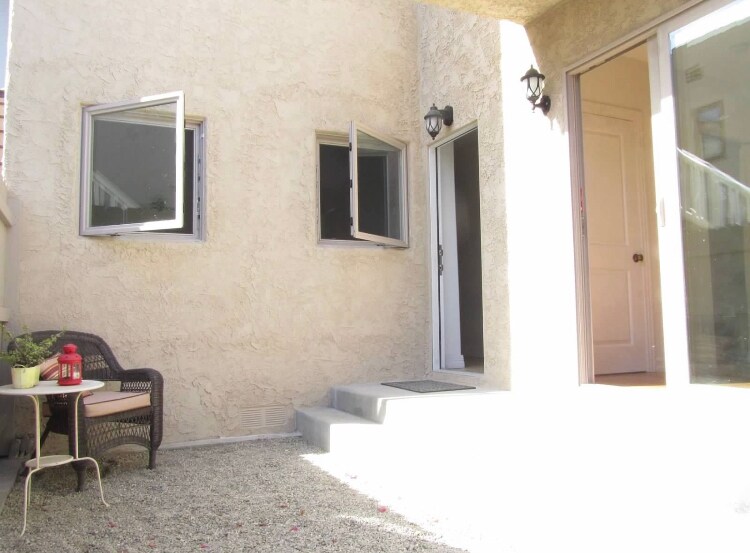 Back entrance/ private backyard - 8251 W 4th St