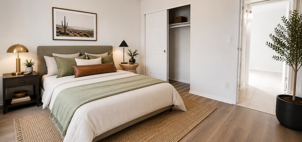 Digitally staged for Inspiration - 6131 E Greenway St