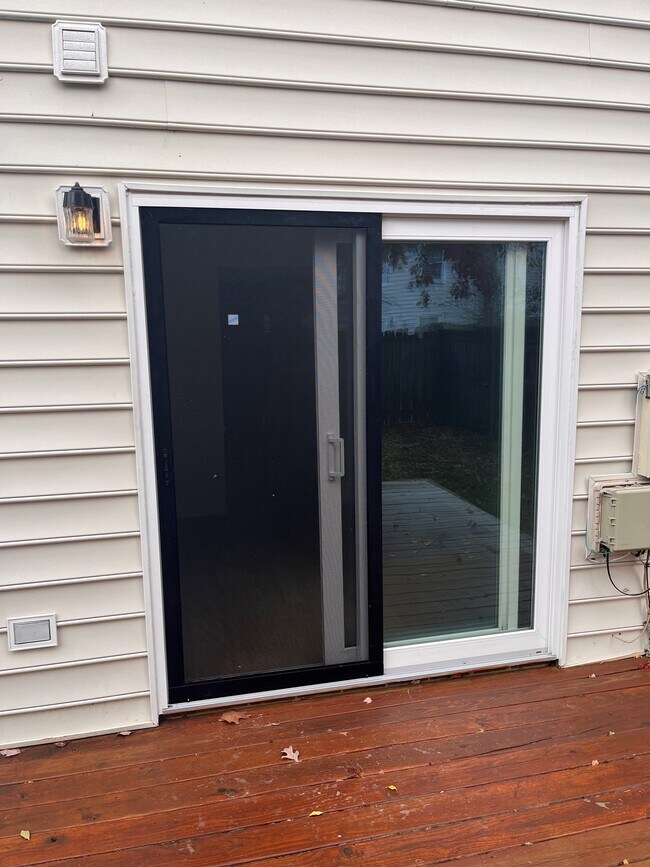 brand new sliding screen door - 9908 Whitney Cir