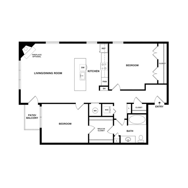 Floorplan - 7166 at Belmar